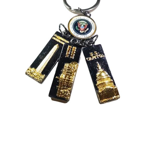 Seal President Of The States Seal Keychain Dangle Jefferson Memorial Iwo Jima... - Picture 6 of 8
